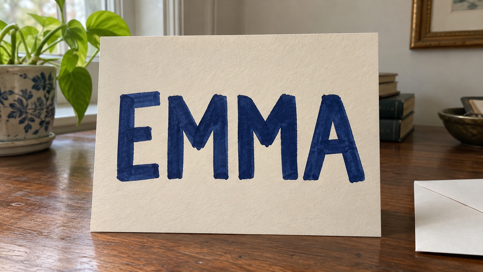 Personalized Greeting Card — original image