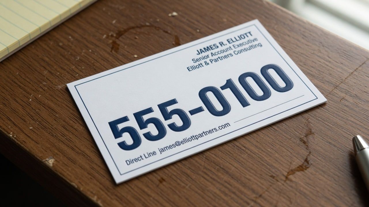 Phone Number Revision — original image
