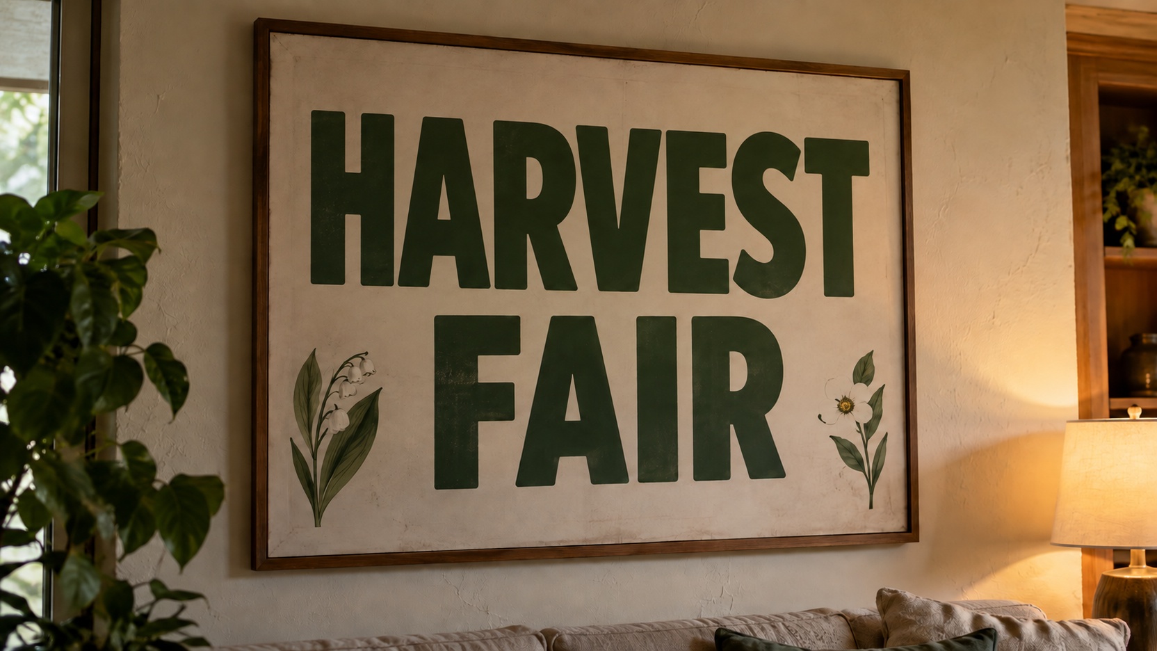 Framed Living Room Poster β edited with ReWords AI