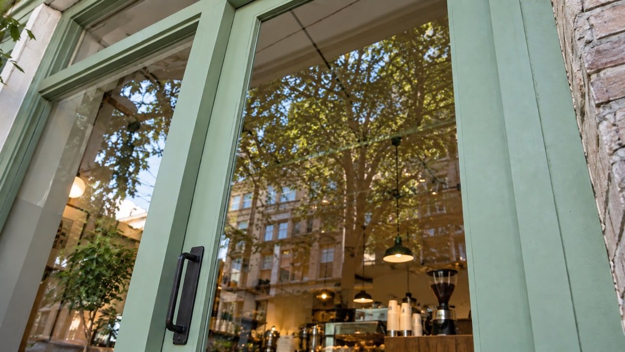 Glass Door Vinyl Hours — edited with ReWords AI