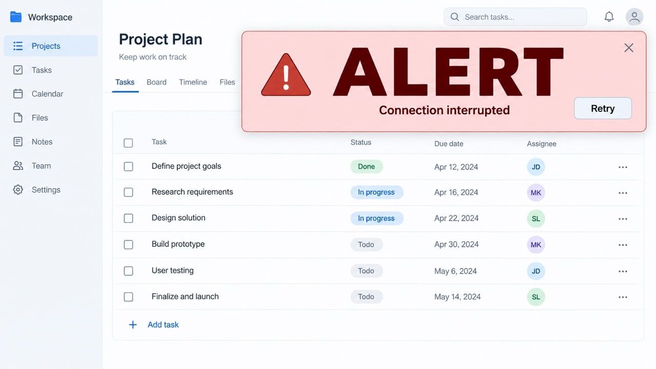 Alert Banner Deletion — original image