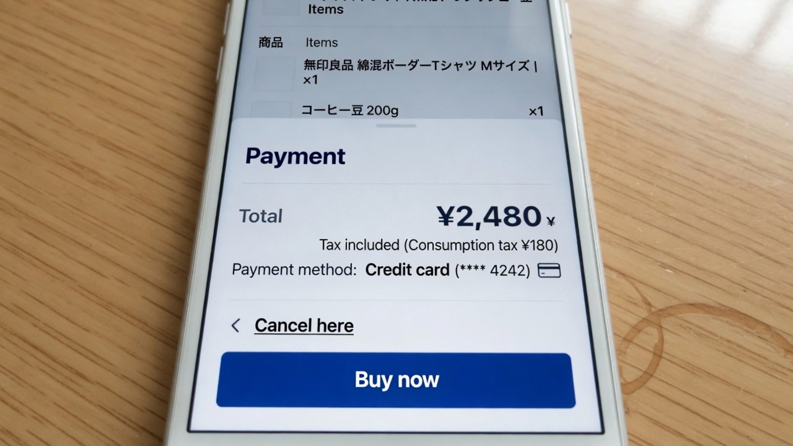Overseas mobile checkout & banking screens β edited with ReWords AI